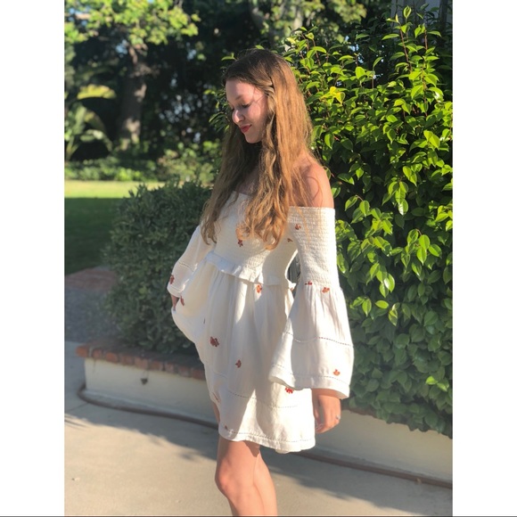 Free People Embroidered Dress - Picture 2 of 5